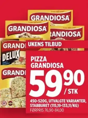 GRANDIOSA Pizza