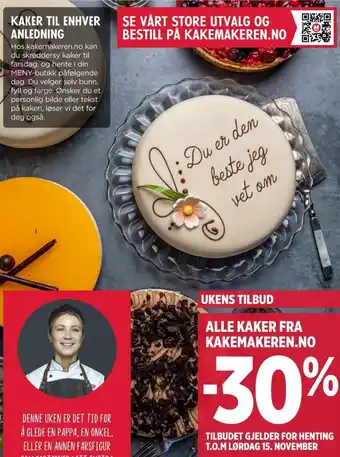 Alle kaker fra kakemakeren.no