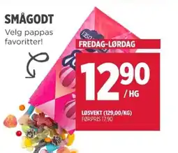 Meny Smågodt tilbud