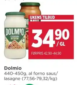 Meny Dolmio tilbud