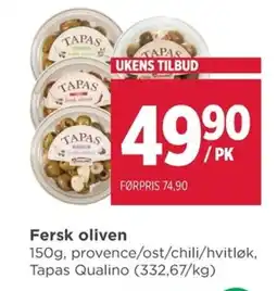 Meny Fersk oliven tilbud