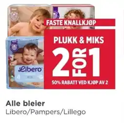 Meny Alle bleier tilbud