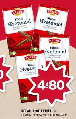 Coop Marked REGAL Hvetemel tilbud