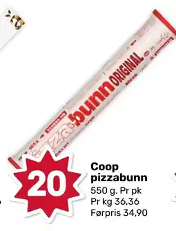 Coop Marked COOP Pizzabunn tilbud