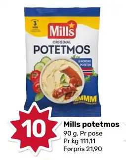 Coop Marked MILLS Potetmos tilbud