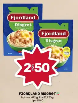 Coop Marked FJORDLAND Risgrøt tilbud