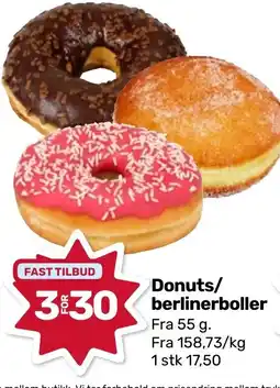 Coop Marked Donuts/ berlinerboller tilbud