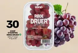 Coop Marked COOP Steinfrie rode druer tilbud