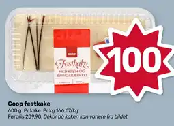 Coop Marked COOP Festkake tilbud