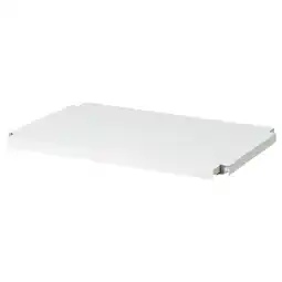 IKEA Ivar Hylleplate, hvit metall, 42x30 cm tilbud