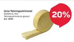 Byggmax Ursa Tetningsstrimmel tilbud