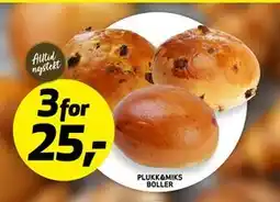 Bunnpris PLUKK&MIKS BOLLER, NOK 25 tilbud