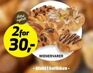 Bunnpris Wienervarer, NOK 30 tilbud