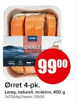 Spar Ørret 4-pk., NOK 99 tilbud