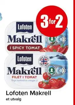 Spar Lofoten Makrell tilbud