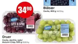 Spar Druer, NOK 34.9 tilbud