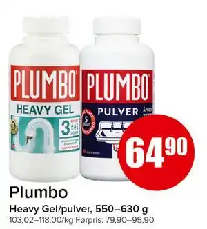 Plumbo, NOK 64.9