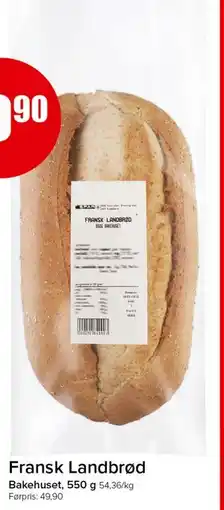 Spar Fransk Landbrød, NOK 29.9 tilbud