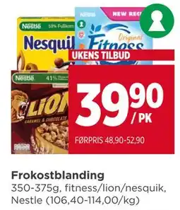 Meny Frokostblanding, NOK 39.9 tilbud