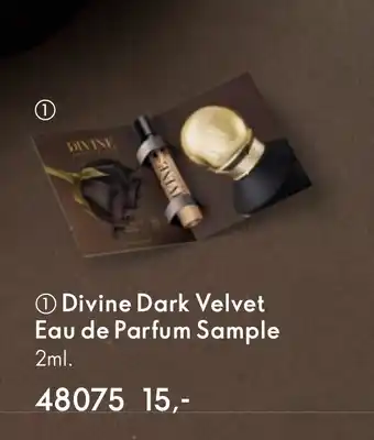 Oriflame Divine Dark Velvet Eau de Parfum Sample tilbud