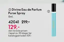 Oriflame Divine Eau de Parfum Purse Spray tilbud