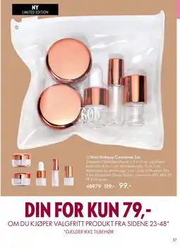 Oriflame Mini Makeup Container Set tilbud