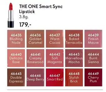Oriflame THE ONE Smart Sync Lipstick tilbud