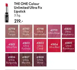 Oriflame THE ONE Colour Unlimited Ultra Fix Lipstick tilbud