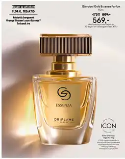 Oriflame Giordani Gold Essenza Parfum tilbud