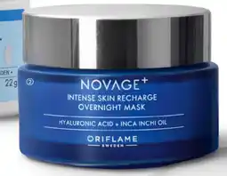 Oriflame Novage+ Intense Skin Recharge Overnight Mask tilbud