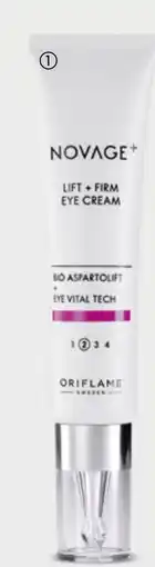 Oriflame Novage+ Lift + Firm Eye Cream tilbud