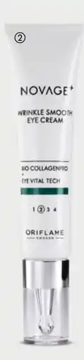 Oriflame Novage+ Wrinkle Smooth Eye Cream tilbud