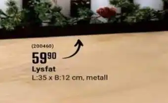 Europris Lysfat tilbud