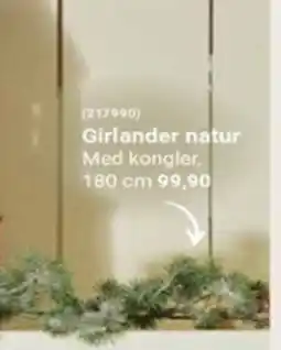 Europris Girlander natur tilbud