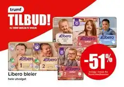 Spar Libero bleier tilbud