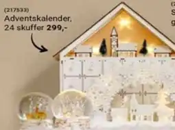 Europris Adventskalender, 24 skuffer tilbud