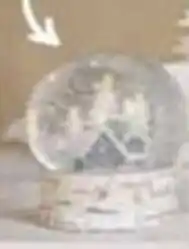 Europris Snøkule med LED-lys tilbud