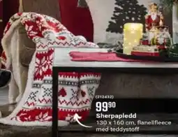 Europris Sherpapledd tilbud