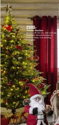 Europris Juletre Storlien tilbud