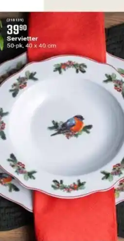 Europris Servietter tilbud