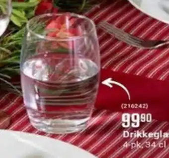 Europris Drikkeglass tilbud