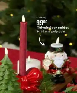 Europris Telysholder soldat tilbud