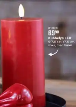 Europris Kubbelys LED tilbud