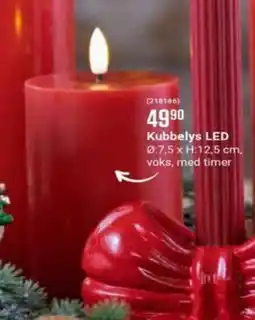 Europris Kubbelys LED tilbud