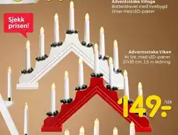 Rusta Adventsstake viken tilbud