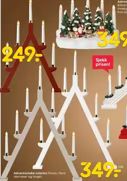 Rusta Adventsstake Jularbo tilbud