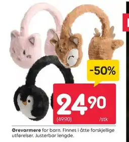 Rusta Ørevarmere tilbud