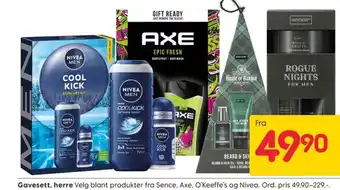 Rusta Gavesett, herre tilbud