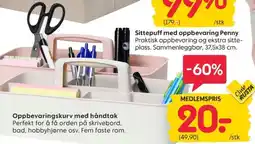 Rusta Oppbevaringskurv med håndtak tilbud
