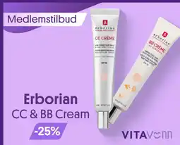VITA Erborian CC & BB Cream tilbud